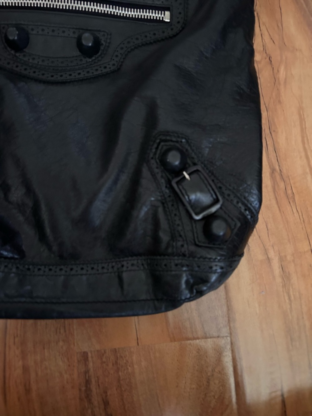 Balenciaga Day Hobo Bag Giant Brogues Hardware - Picture 5 of 9